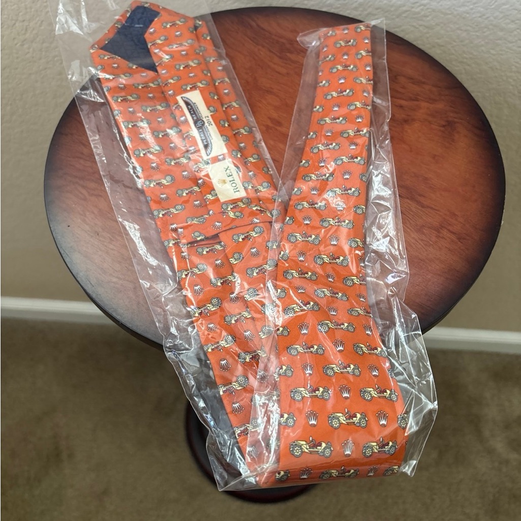 Rolex Pebble Beach Concours Delegance 2012 Tie Rare